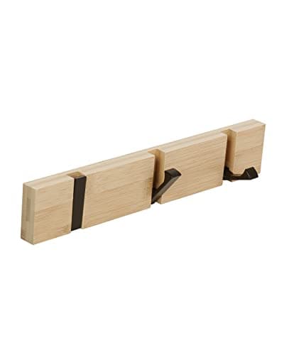 Wall Mount Coat Rack with Retractable Hooks for Home Use