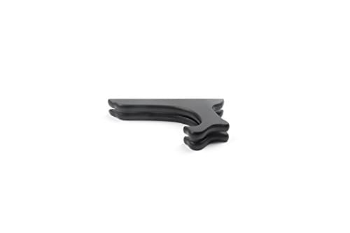 Fox Run Black Plate Stand, 6-Inch Wood