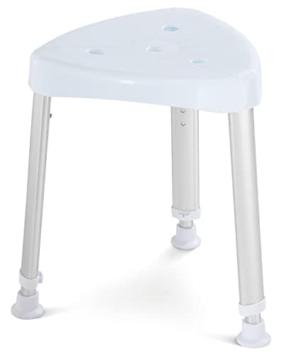 Adjustable Corner Shower Stool for Adults - Spa Seat for Small Shower