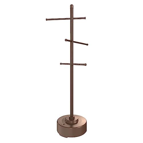 Milliard Weather-Resistant Outdoor Pool Towel Rack, Brown, 65" x 25"