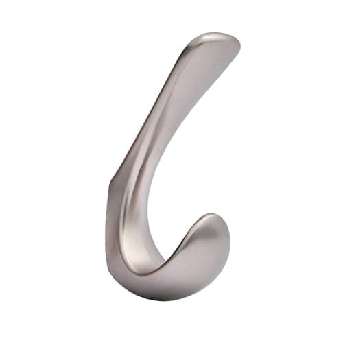 HARPOON 5-Piece Rustproof Satin Nickel Coat Hook