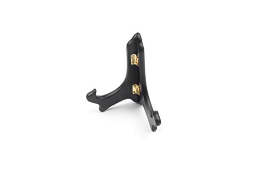 Fox Run Black Plate Stand, 6-Inch Wood