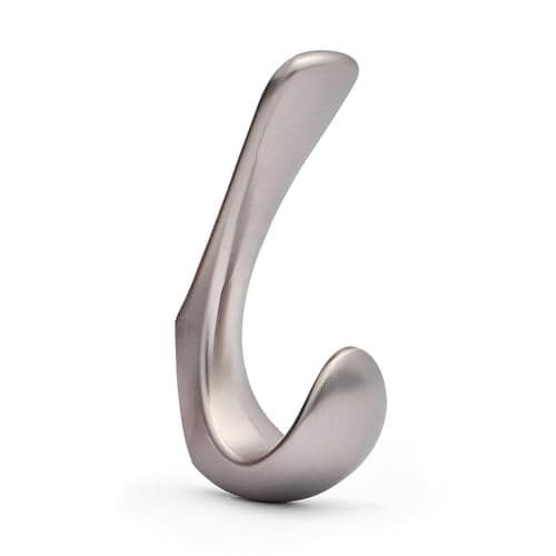 HARPOON 5-Piece Rustproof Satin Nickel Coat Hook — Satin Nickel
