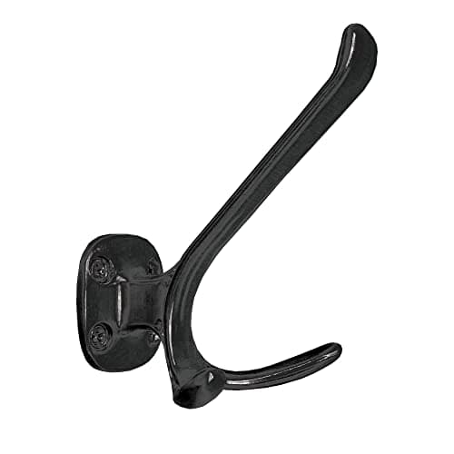 Durable Wall-Mounted Coat Hooks for Thick Coats and Bags