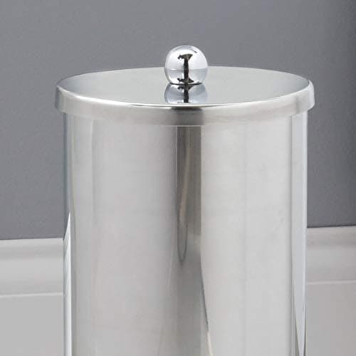 Zenna Home Rust-Resistant Stainless Steel TP Holder with Lid