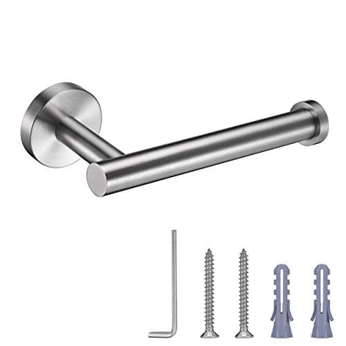SUS304 Stainless Steel Nolimas Brushed Nickel Toilet Paper Holder