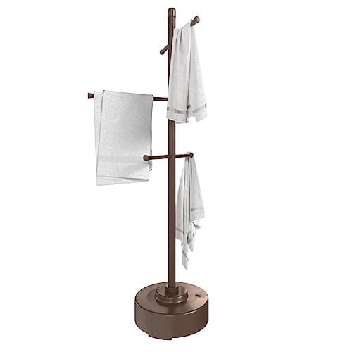 Milliard Weather-Resistant Outdoor Pool Towel Rack, Brown, 65" x 25"