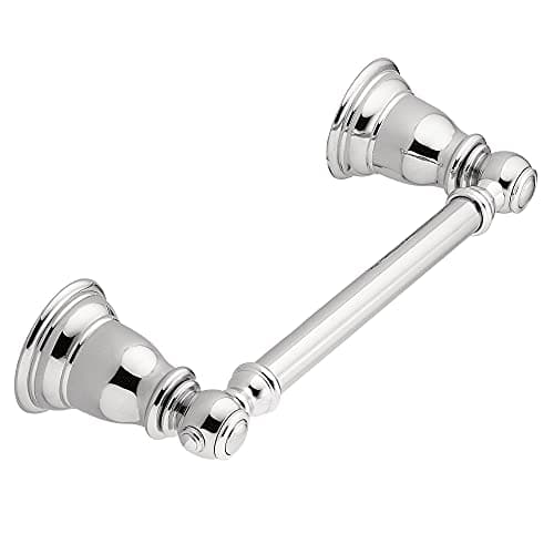 Moen Kingsley Chrome Double Post Pivoting Toilet Paper Holder