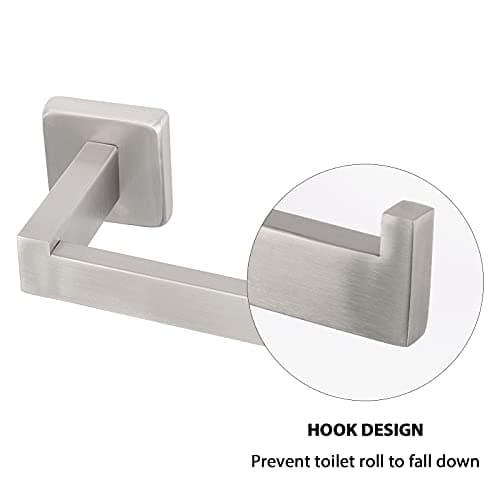 NearMoon Premium SUS304 Stainless Steel Rustproof Toilet Paper Holder