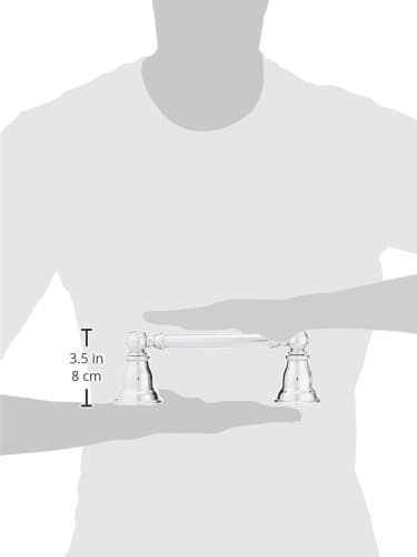 Moen Kingsley Chrome Double Post Pivoting Toilet Paper Holder