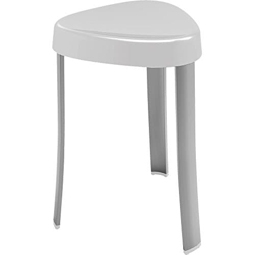 Better Living Products Rust-Proof Aluminum Legs 70060 Spa Seat Shower Stool, White