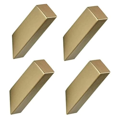 YJ Yanjun Matte Black Stainless Steel Bath & Kitchen Robe Hook - 4 Pack — Gold