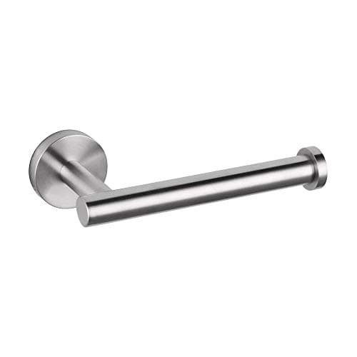 GERZ Matte Black SUS 304 Stainless Steel Toilet Paper Holder — Brushed