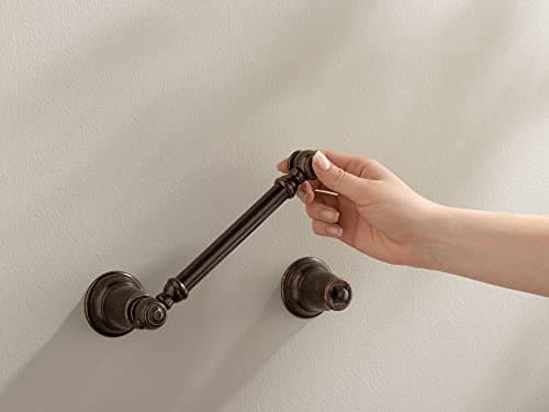 Moen Kingsley Chrome Double Post Pivoting Toilet Paper Holder