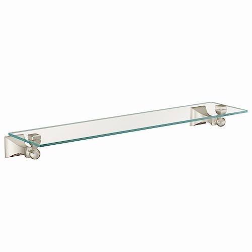 Moen DN8308CH Chrome Double Post Pivoting Toilet Paper Holder — Brushed Nickel