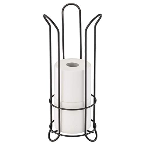 iDesign Classico Metal Toilet Paper Holder - 3 Roll Capacity, Silver — Bronze