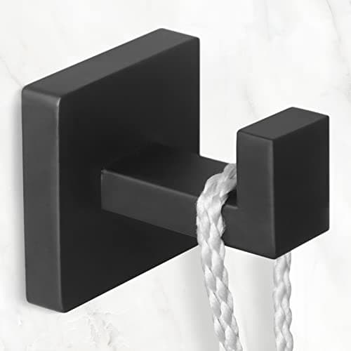 8-Pack Stainless Steel Towel Hooks for Bathroom and Kitchen