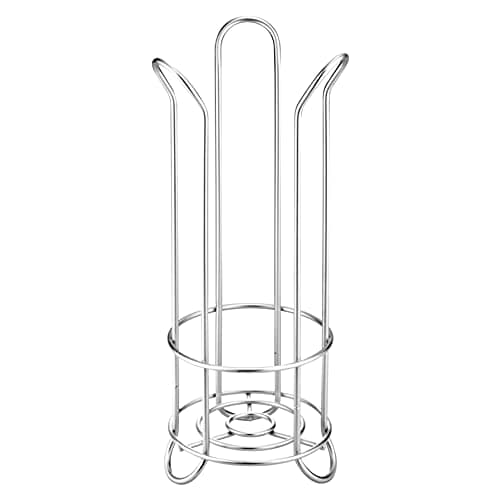 iDesign Classico Metal Toilet Paper Holder - 3 Roll Capacity, Silver