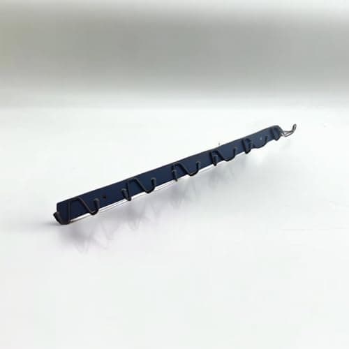 Heavy Duty Stainless Steel Wall Mount Coat Rack with 6 Hooks