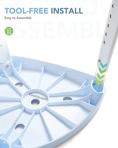 Adjustable Corner Shower Stool for Adults - Spa Seat for Small Shower