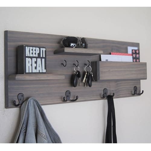 Heavy Duty 14 Pack Double Prong Coat Hooks for Hanging Towel, Coat, Bag, Hat, Cup, Key
| No Rust Black Metal Wall Mounted Coat Hooks with 28 Screws for Heavy Duty Use
| 14 Pack Coat Hooks for Hanging Towel, Coat, Bag, Hat, Cup, Key - Wall Mounted wi