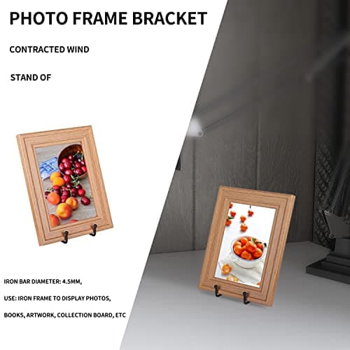 Decolore 3 Pack 6 Inch Black Metal Display Stands