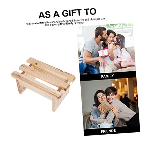 Multipurpose Bathing Footrest for Sauna and Pedicure