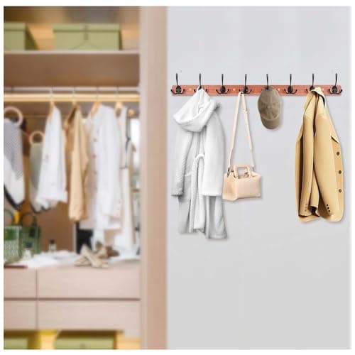 Entryway Coat Rack with 8 Hooks