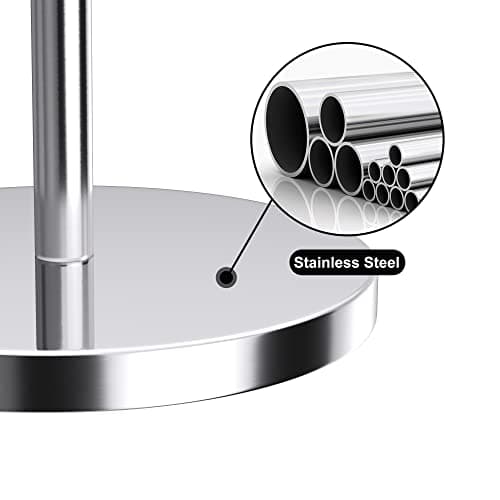 Free-Standing Toilet Paper Holder with Reserve Function
