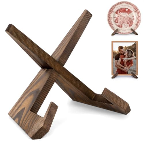 6.5 Inch Decorative Plate Stand & Picture Frame Holder