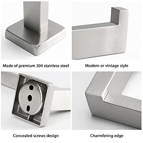 NearMoon Premium SUS304 Stainless Steel Rustproof Toilet Paper Holder