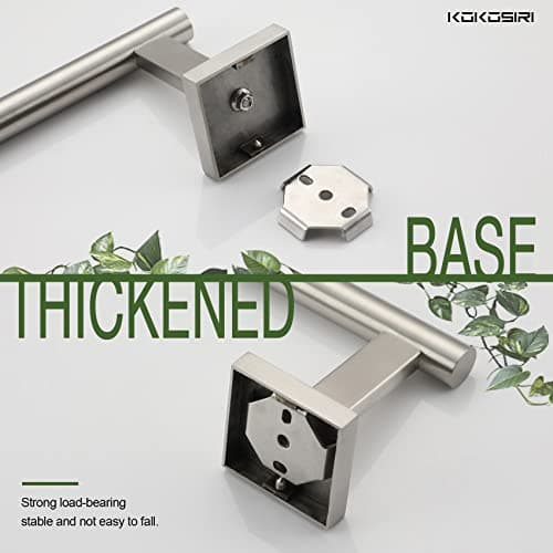 KOKOSIRI Brushed Nickel Toilet Paper Holder B2000BR