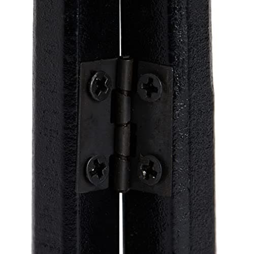 Juvale Black 6-Pack Small Wooden Plate Stands for Display and Arts
