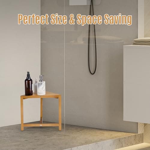 12 Inch Shower Foot Rest for Small Spaces, Legs Shaving Bench