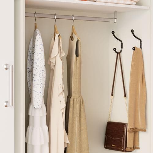 10-Pack Black Coat Hooks for Hanging Heavy Duty Items, Wall MountCloset Hooks for Towels, Clothes & Backpacks