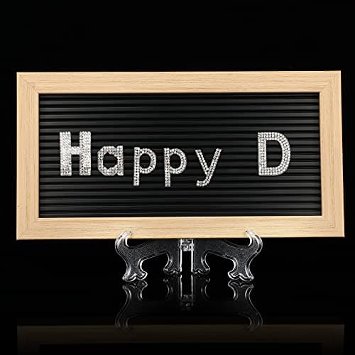 Boao 24-Piece Clear 5" Plastic Easel Plate Display Stand Holder for Weddings, HomeDecoration