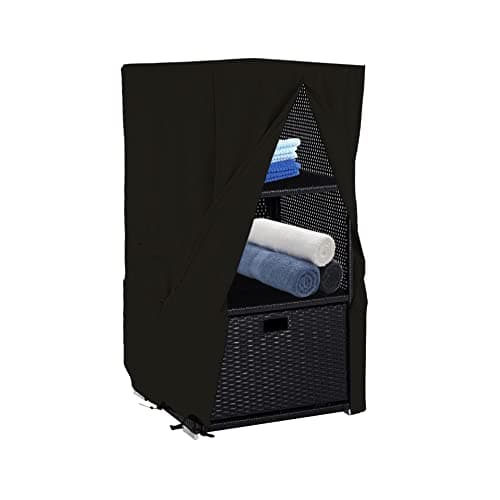 YardJoyliz Outdoor Waterproof 24 Inch Pool Towel Rack Cover (Cover Only)