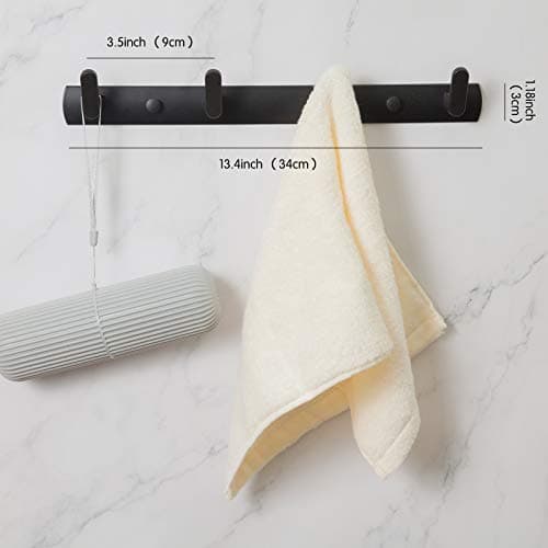 Bathroom Towel Hooks for Hanging, Hats, Kitchen Towel Wall Hook Rack
