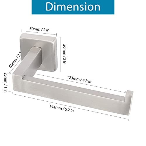 NearMoon Premium SUS304 Stainless Steel Rustproof Toilet Paper Holder