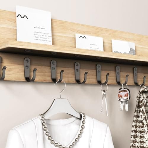 20PCS Heavy Duty Metal Wall Hooks for Coats, Towels, Backpacks & More