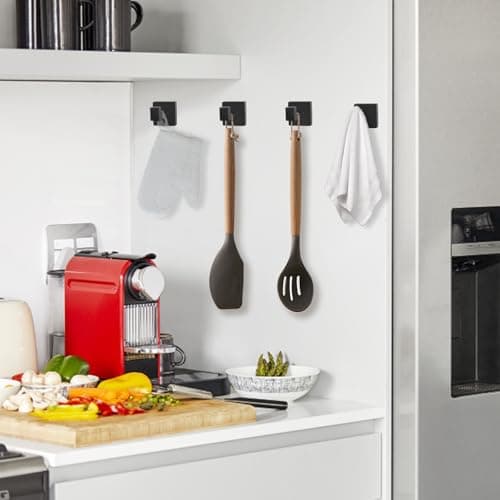 Bathroom Towel Hooks for Livingroom, Bedroom, Kitchen & Closet
