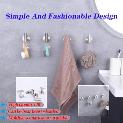 Modern SUS 304 Stainless Steel Bath Towel Hook AG1307B-LS