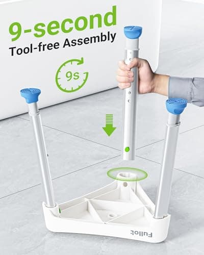 Elderly and Disabled Adjustable Shower Stool, 400 lbs Capacity, Non-Slip Bathtub Chair