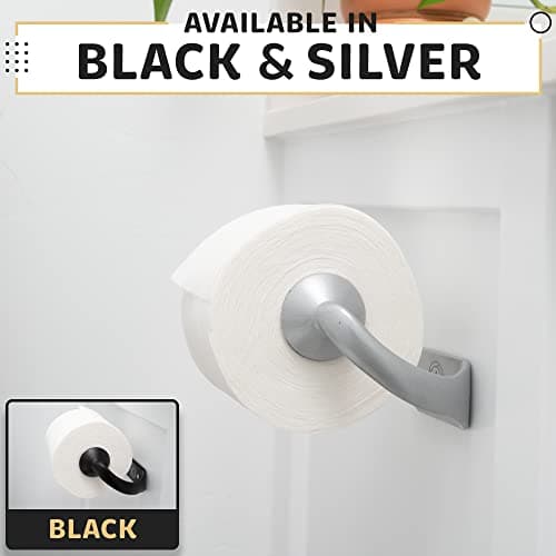 Stainless Steel Toilet Paper Holder - Easy Install, Simple One-Handed Operation, Wall Mount Design