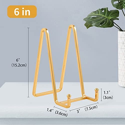 Plate Holder Easel Display Stand - 2 Pack