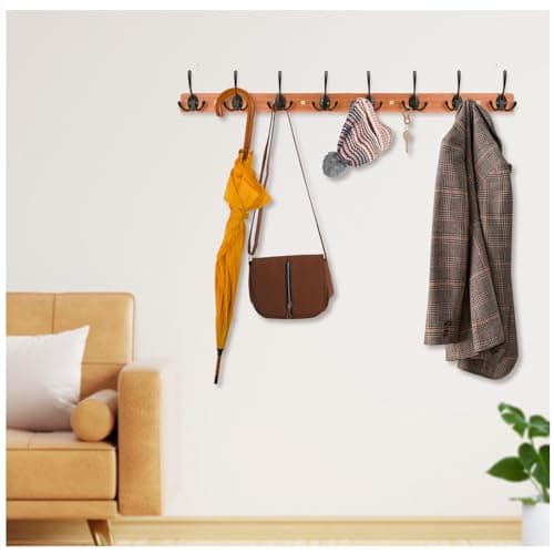 Entryway Coat Rack with 8 Hooks
