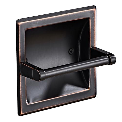 SUS304 Brushed Nickel Pivoting Wall Toilet Paper Holder — Oil Rubbed Bronze