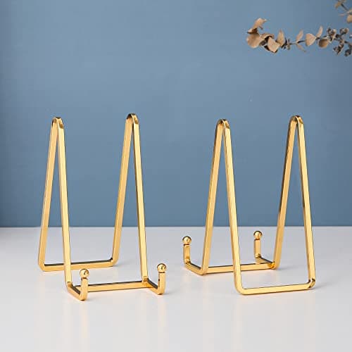 Plate Holder Easel Display Stand - 2 Pack
