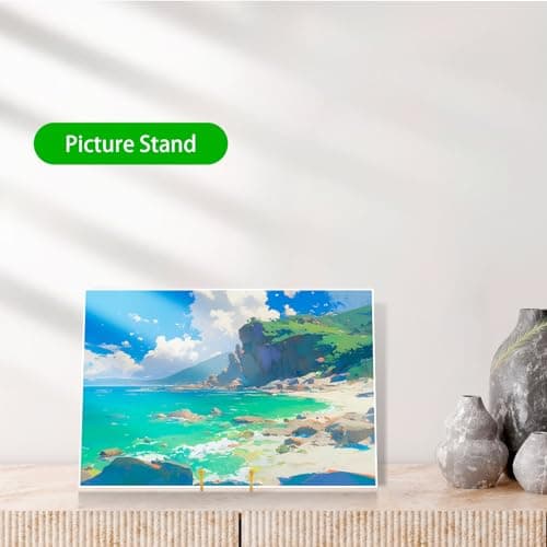 4 Pack 6 Inch Gold Plate Stands for Photo Easel and Decorative Platters