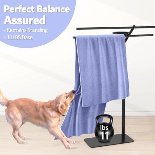 Outdoor Pool Towel Rack, 31.5 Inch Wide, Hot Tub Towel Stand